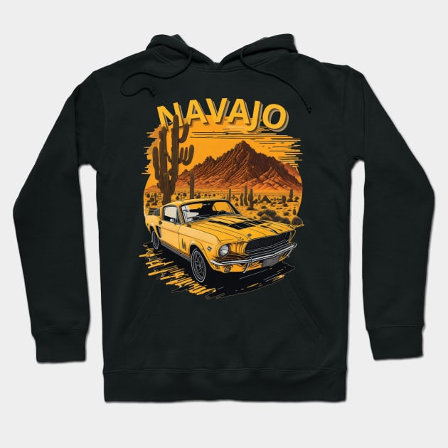 navajo vintage Hoodie by mdr design